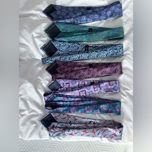Set of 7 Ermenegildo Zegna Neck Ties